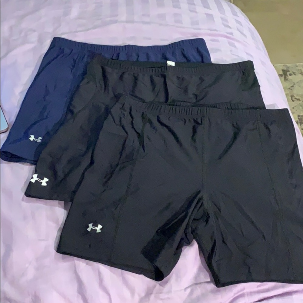 Under Armour spandex shorts